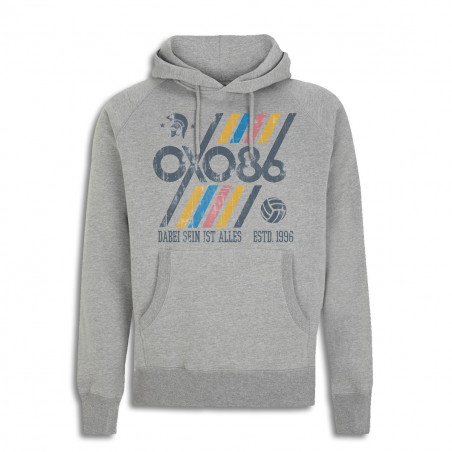 Hoodie Oxo 86 - Dabei sein ist Alles (grau)