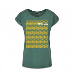 Girlie-Shirt Oxo 86 - XOXO (grün)