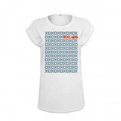 Girlie-Shirt Oxo 86 - XOXO (weiß)