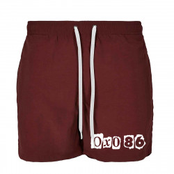 Badeshorts Oxo 86 - Logo pur (rot)