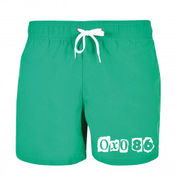 Badeshorts Oxo 86 - Logo pur (grün)