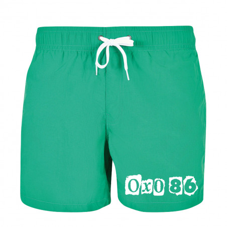 Badeshorts Oxo 86 - Logo pur (grün)