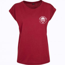 Girlie-Shirt Bernau Punkrock League - Pocket Logo (rot)