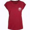 Girlie-Shirt Bernau Punkrock League - Pocket Logo (rot)