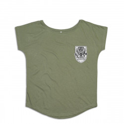 Girlie-Shirt Oxo 86 - Bernauer Bierchansons (olive)