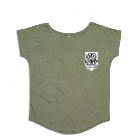 Girlie-Shirt Oxo 86 - Bernauer Bierchansons (olive)