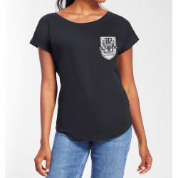 Girlie-Shirt Oxo 86 - Bernauer Bierchansons (schwarz)