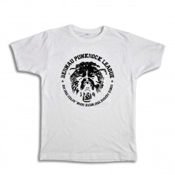 T-Shirt Bernau Punkrock League - Classic Logo (weiß)