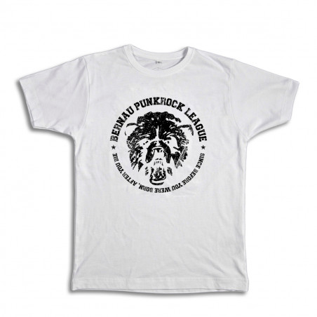 T-Shirt Bernau Punkrock League - Classic Logo (weiß)