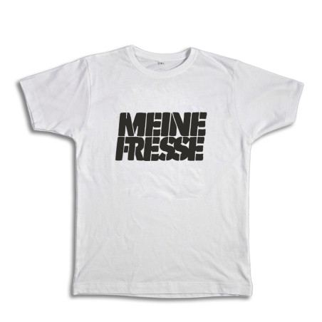 T-Shirt Meine Fresse - Classic Logo (weiß)